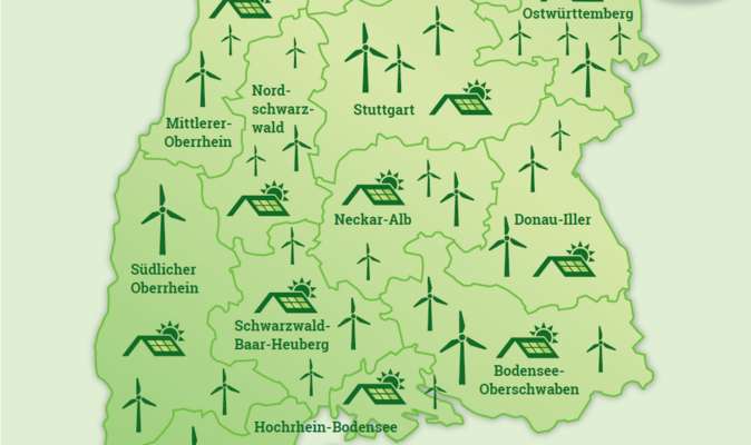 BUND-Studie Klimaneutrale Energieversorgung Baden-Württembergs