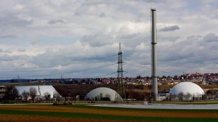 Das Atomkraftwerk Neckarwestheim