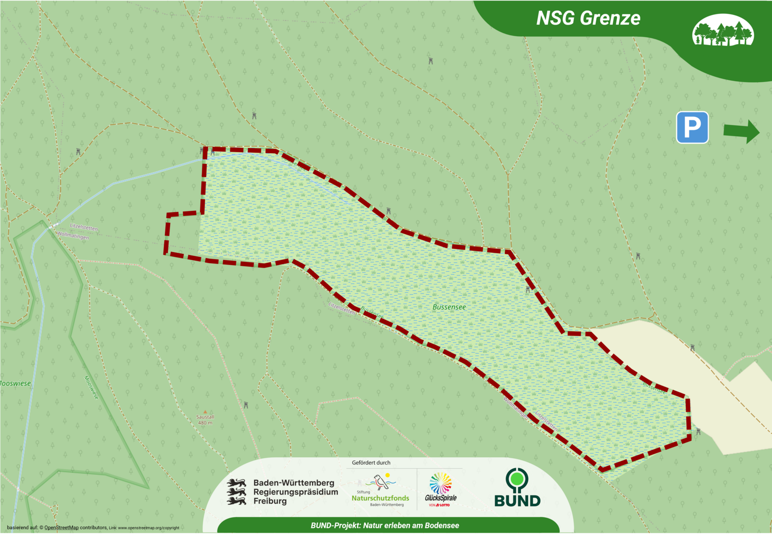 NSG-Grenze: NSG Bussensee