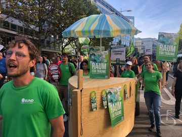 BUND-Aktive beim globalen Klimastreik.