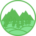 Landschaft Icon