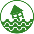 Überflutungs Icon