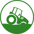 Traktor Einbruch Icon