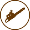 Motorsäge Icon