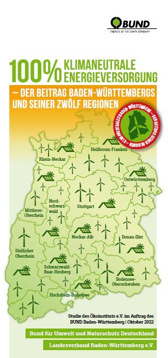 BUND-Studie Klimaneutrale Energieversorgung BW