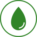 Wasserrückhalt Icon