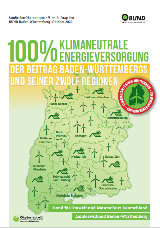 BUND-Studie Klimaneutrale Energieversorgung BW